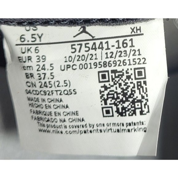 Air Jordan 1 Retro High OG (GS) 'Heritage' 575441-161 - Picture 8 of 8